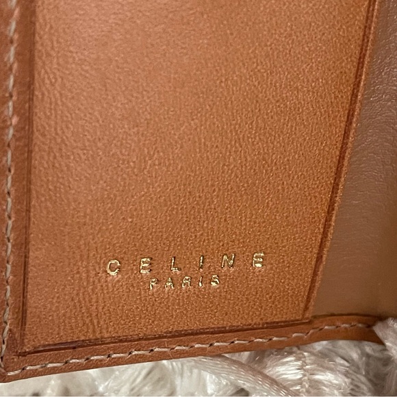 CELINE MACADAM 6-RING KEY HOLDER🔑 RARE LIKE-NEW CONDITION⭐️ALWAYS AUTHENTIC - Picture 7 of 9